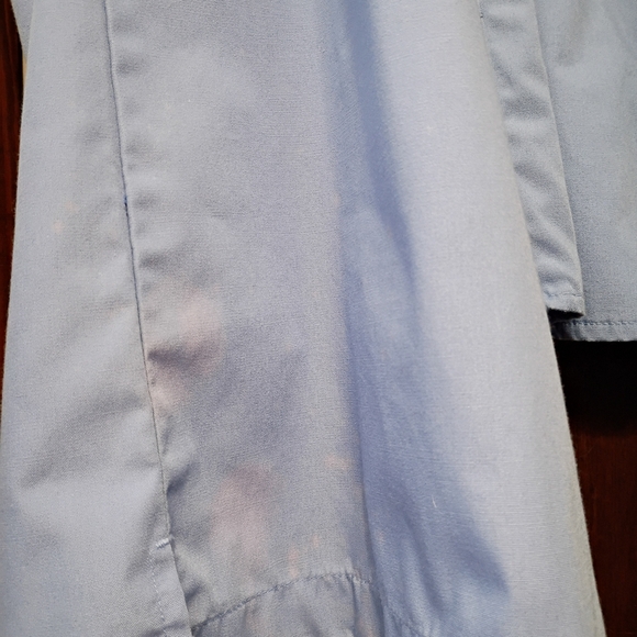 WonderWink Light Blue Women's Scrub Top And Bottom - Picture 6 of 6